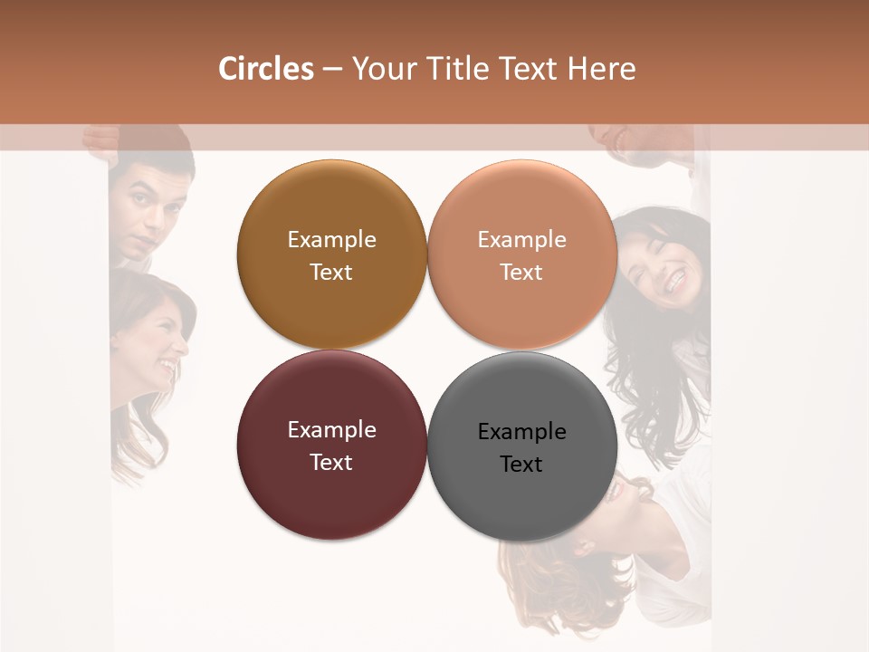 Celebration Smiling Billboard PowerPoint Template