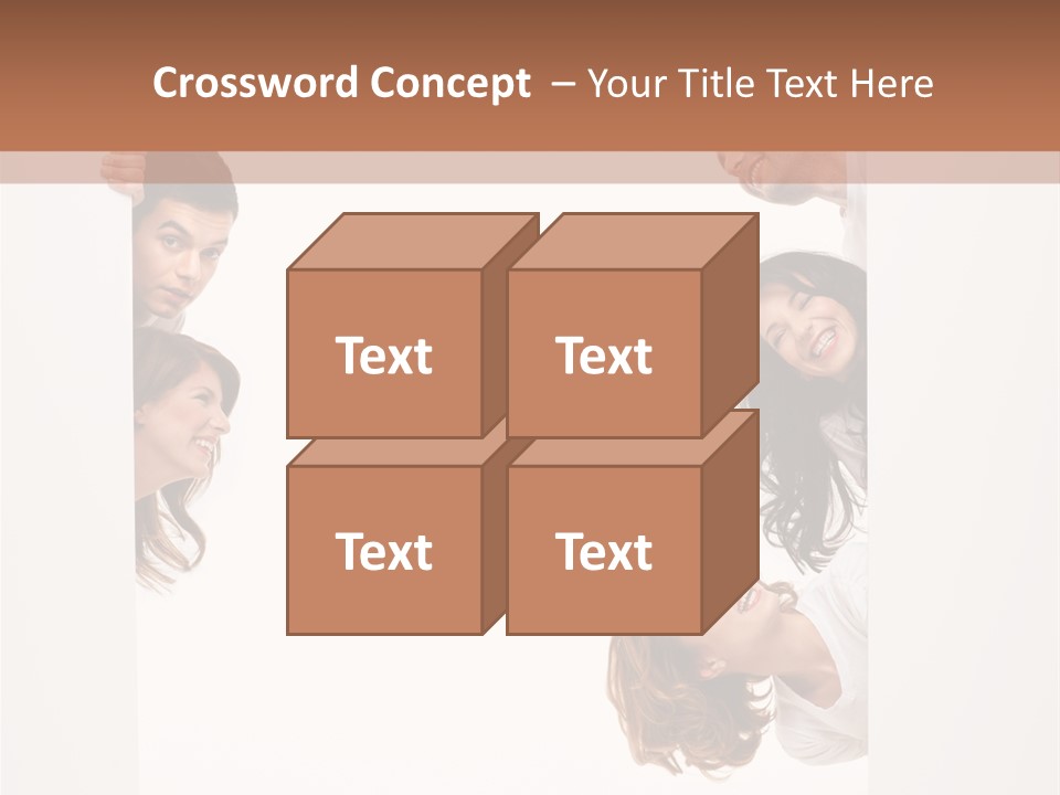 Celebration Smiling Billboard PowerPoint Template