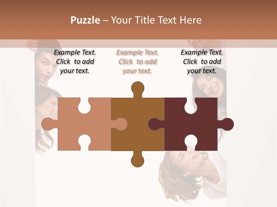 Celebration Smiling Billboard PowerPoint Template