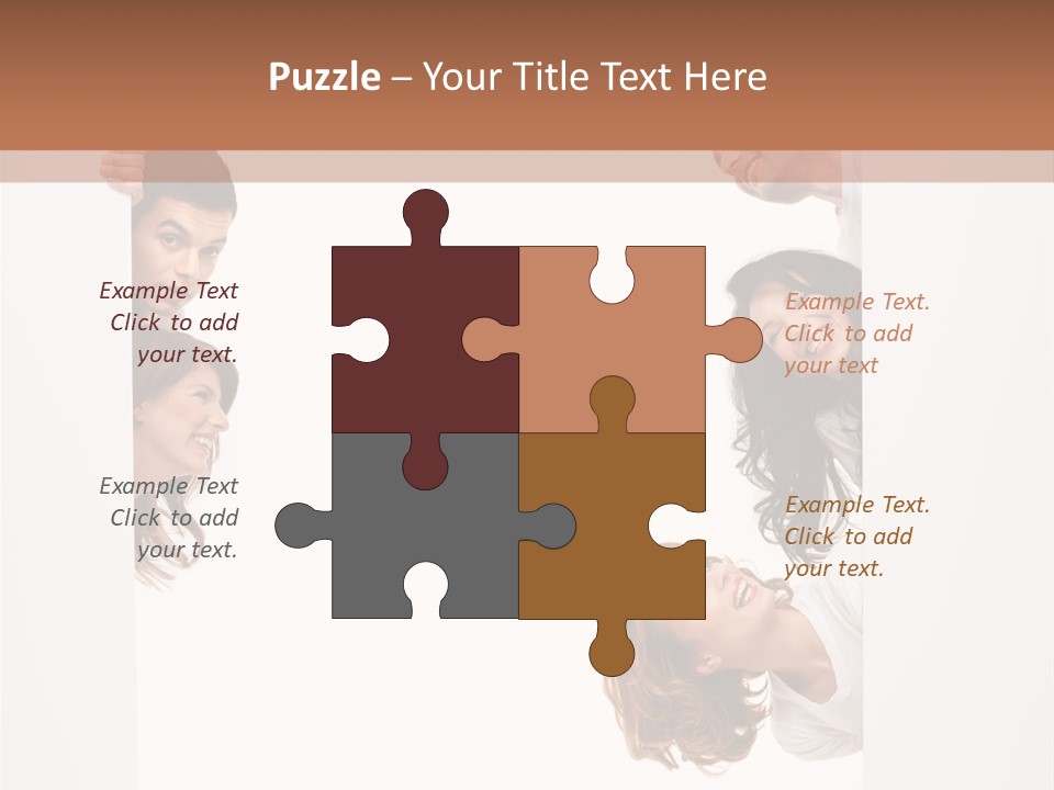 Celebration Smiling Billboard PowerPoint Template