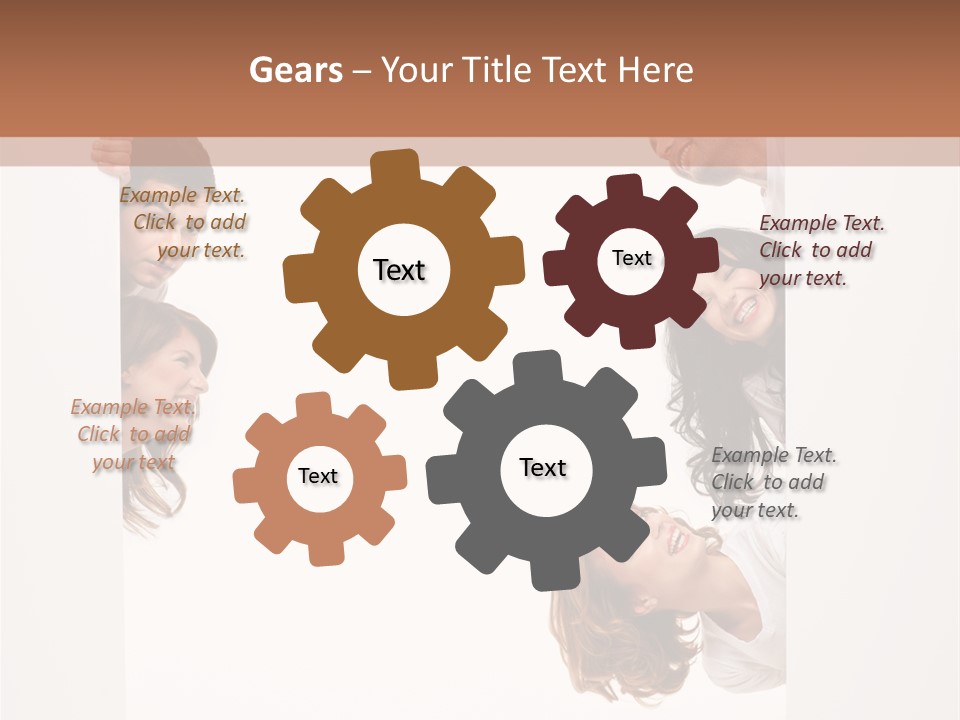 Celebration Smiling Billboard PowerPoint Template