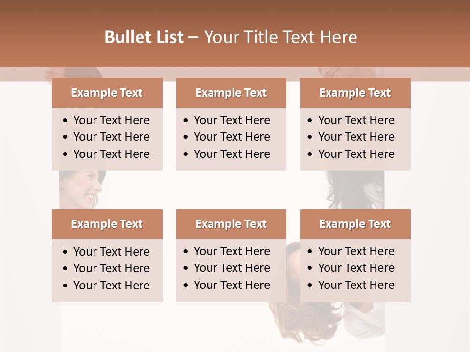 Celebration Smiling Billboard PowerPoint Template