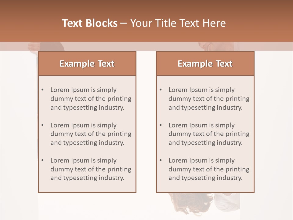 Celebration Smiling Billboard PowerPoint Template