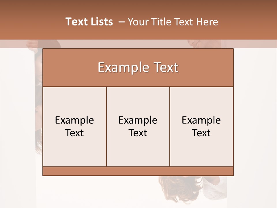 Celebration Smiling Billboard PowerPoint Template
