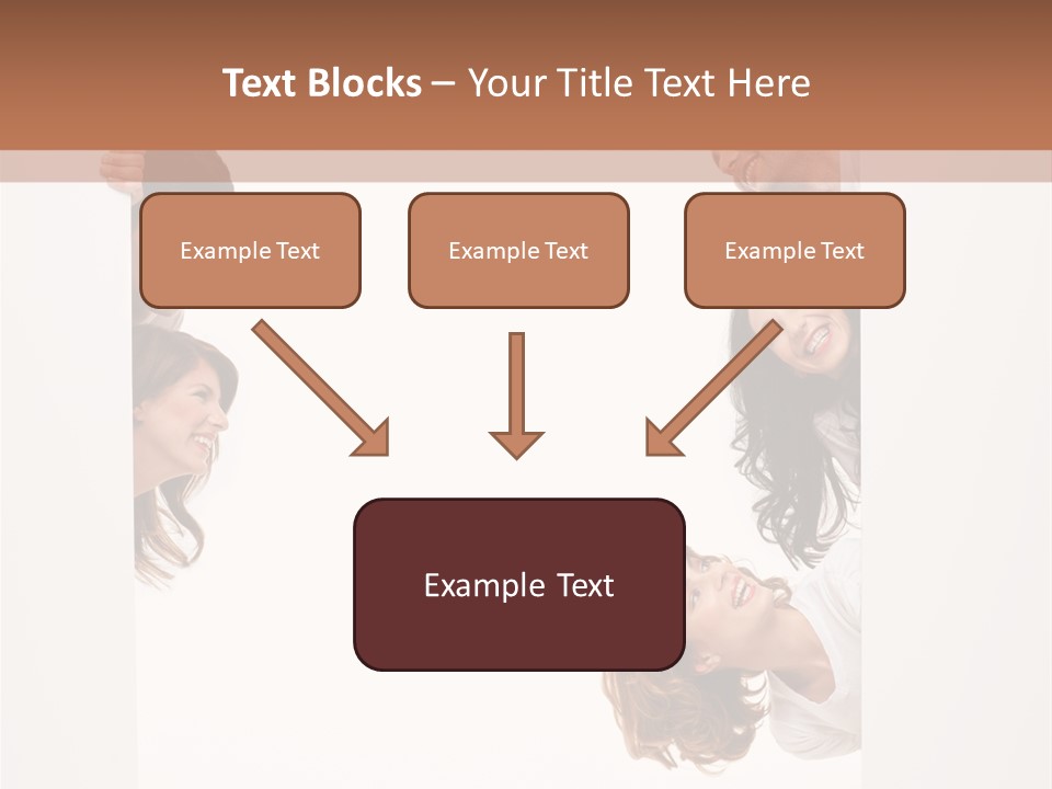 Celebration Smiling Billboard PowerPoint Template
