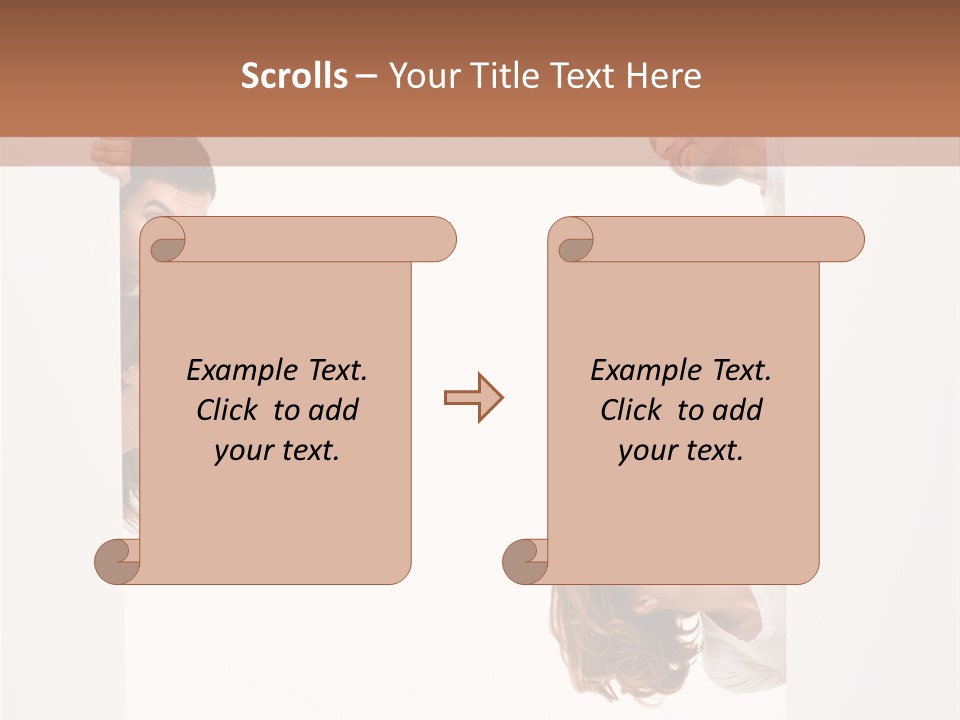 Celebration Smiling Billboard PowerPoint Template