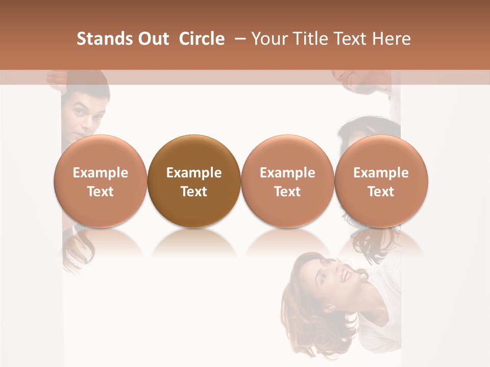 Celebration Smiling Billboard PowerPoint Template