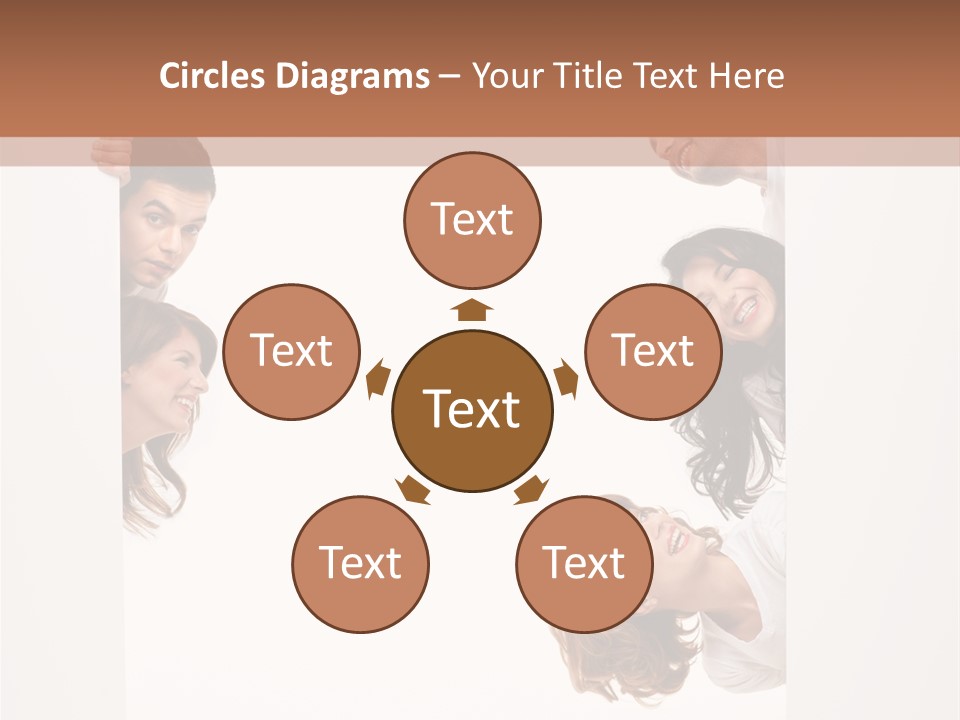 Celebration Smiling Billboard PowerPoint Template