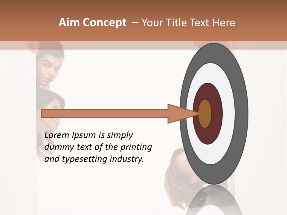 Celebration Smiling Billboard PowerPoint Template