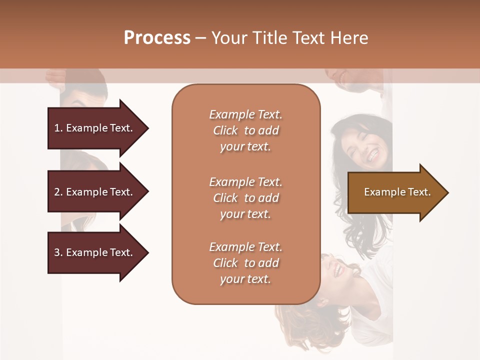 Celebration Smiling Billboard PowerPoint Template