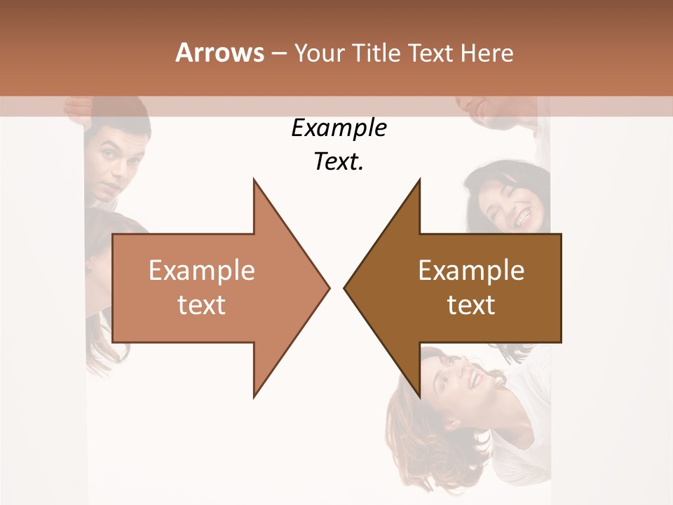 Celebration Smiling Billboard PowerPoint Template