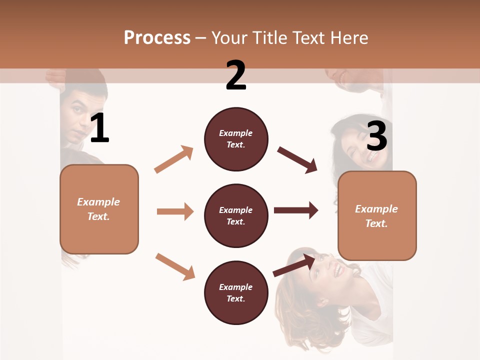 Celebration Smiling Billboard PowerPoint Template