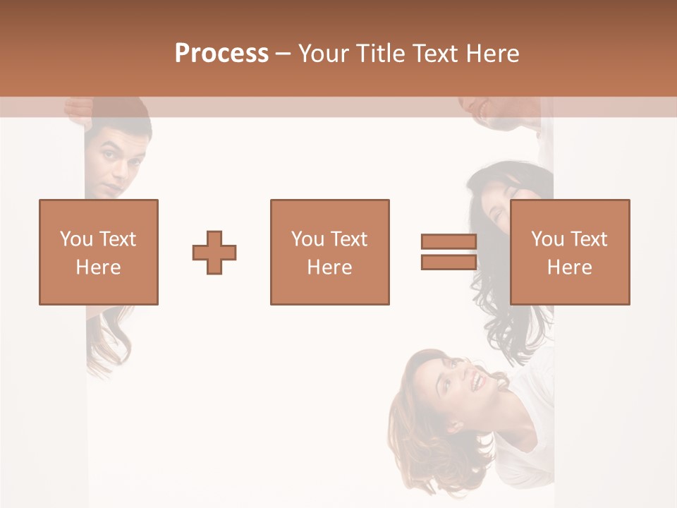 Celebration Smiling Billboard PowerPoint Template