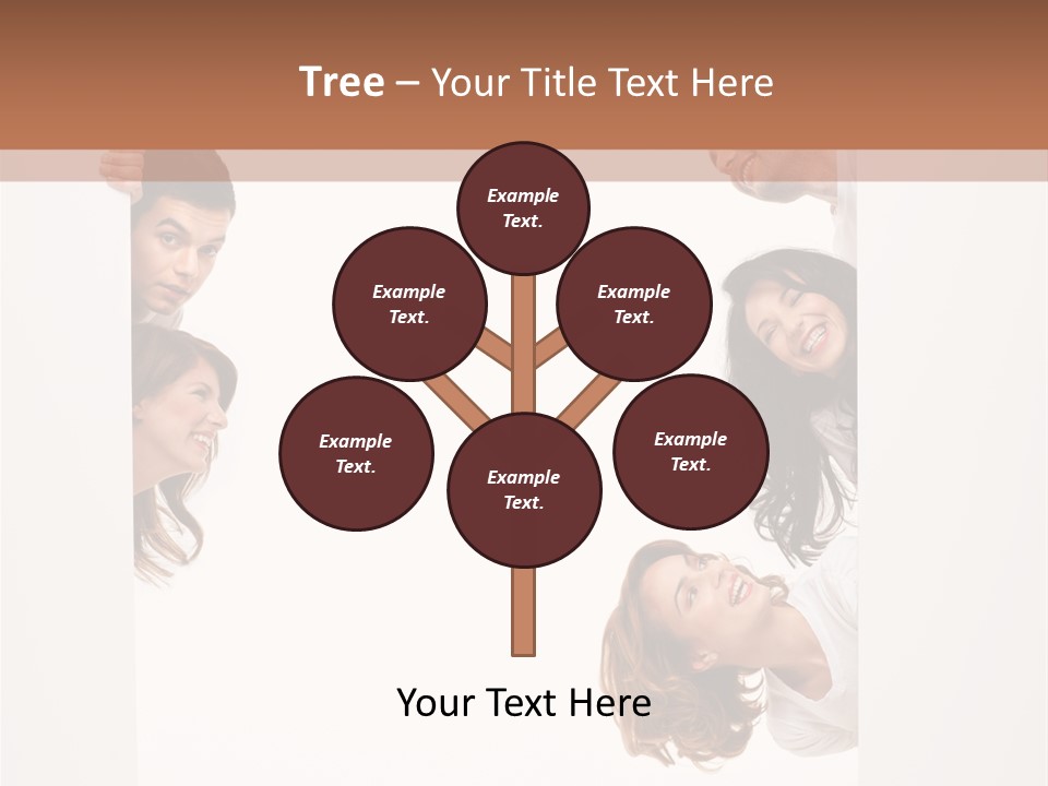 Celebration Smiling Billboard PowerPoint Template