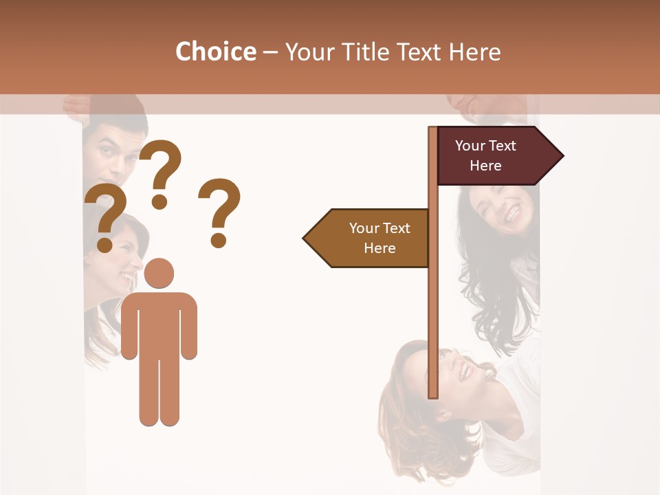 Celebration Smiling Billboard PowerPoint Template