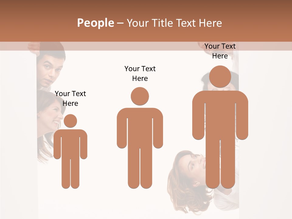 Celebration Smiling Billboard PowerPoint Template