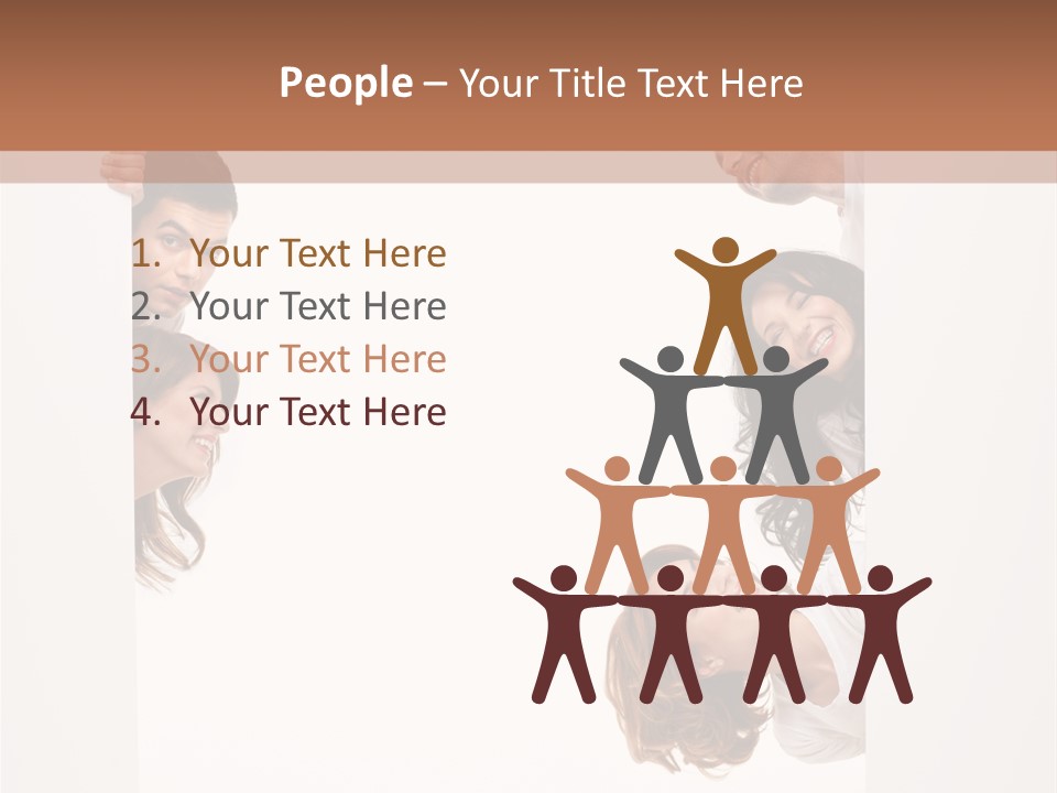 Celebration Smiling Billboard PowerPoint Template