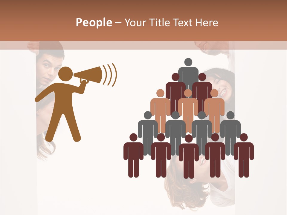 Celebration Smiling Billboard PowerPoint Template