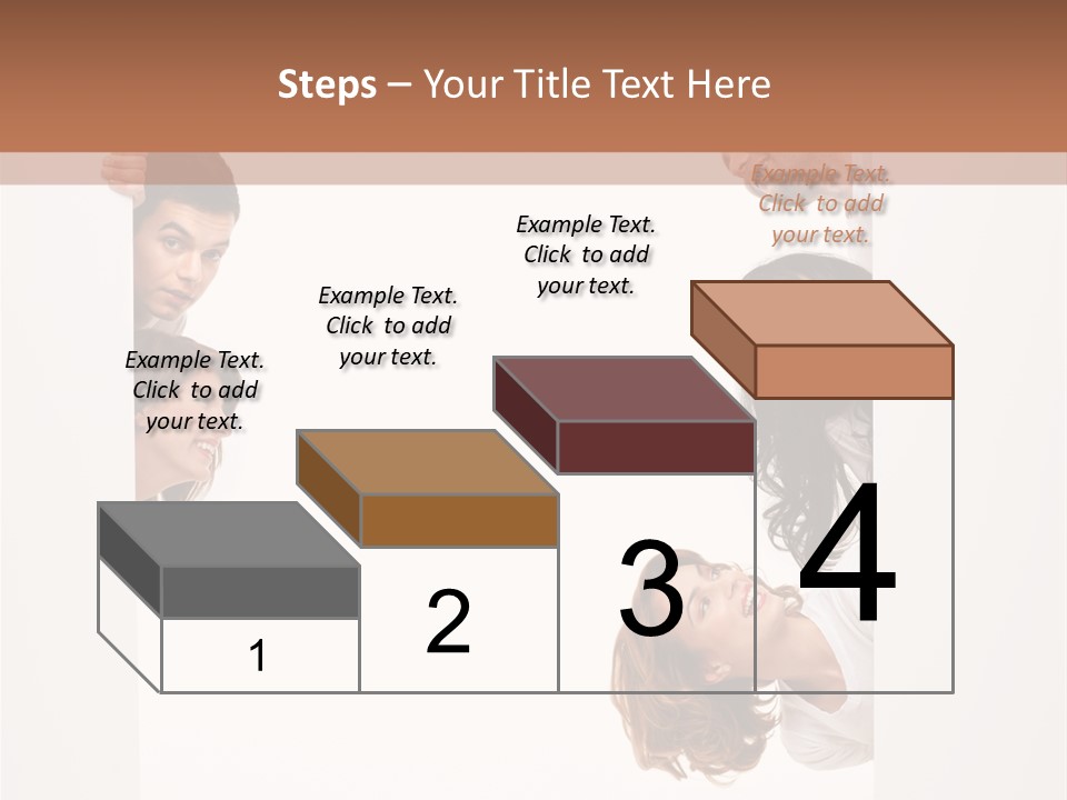 Celebration Smiling Billboard PowerPoint Template