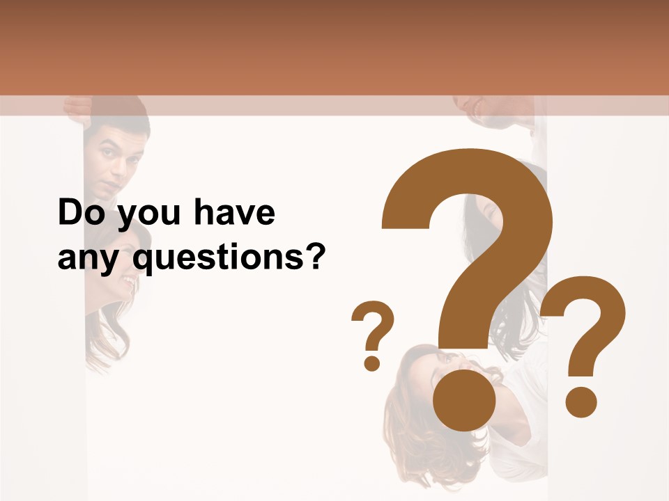 Celebration Smiling Billboard PowerPoint Template