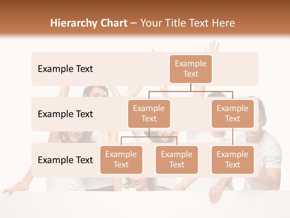 Cheerful Copyspace Sign PowerPoint Template