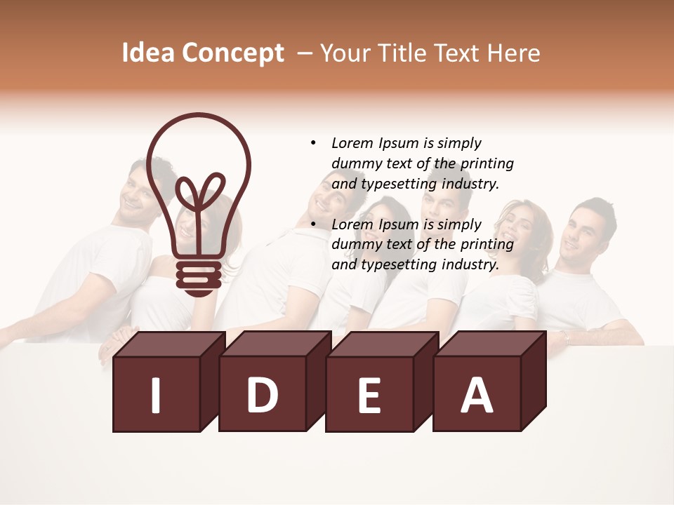 Advertising Business Message PowerPoint Template