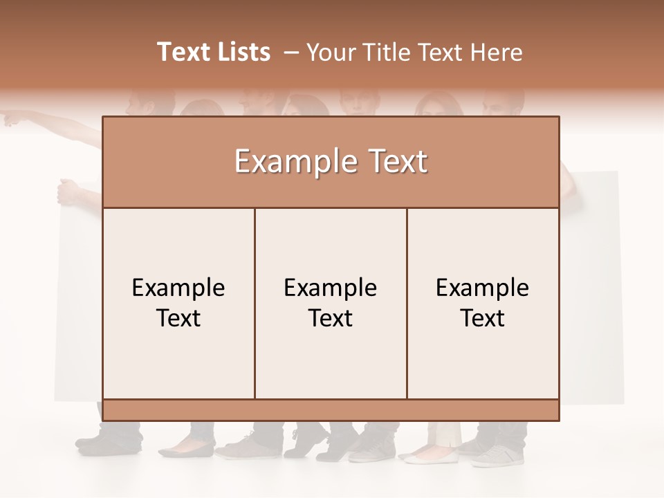 Banner Display Poster PowerPoint Template