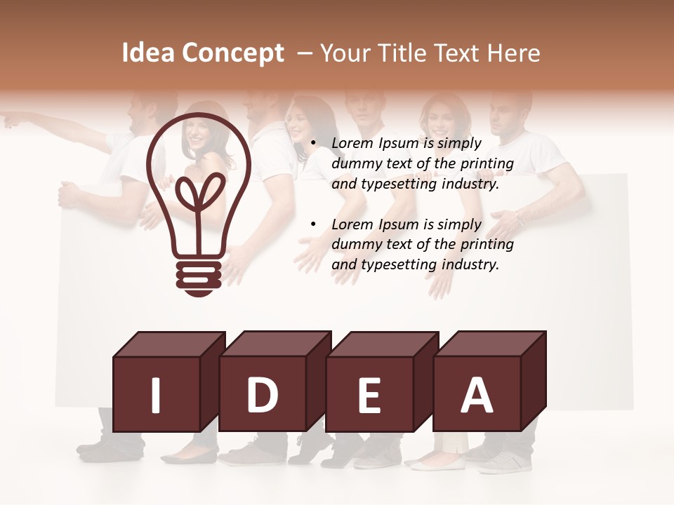 Banner Display Poster PowerPoint Template