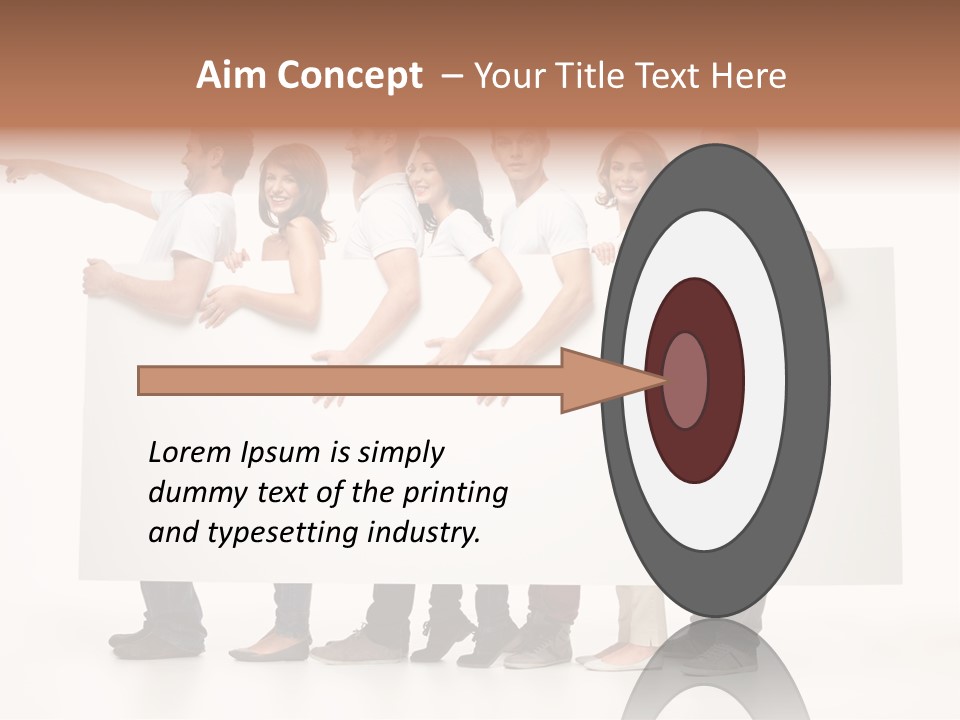 Banner Display Poster PowerPoint Template