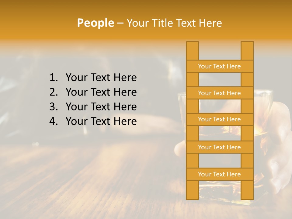 People Sleeping Dependency PowerPoint Template