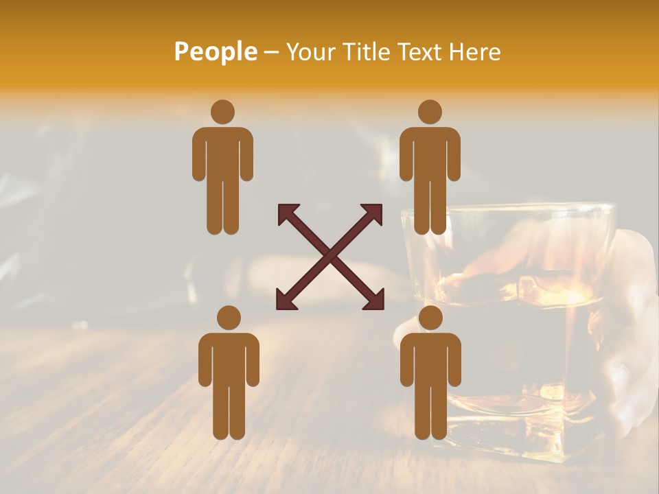 People Sleeping Dependency PowerPoint Template