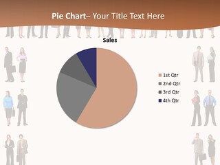 Businesswoman Study University PowerPoint Template