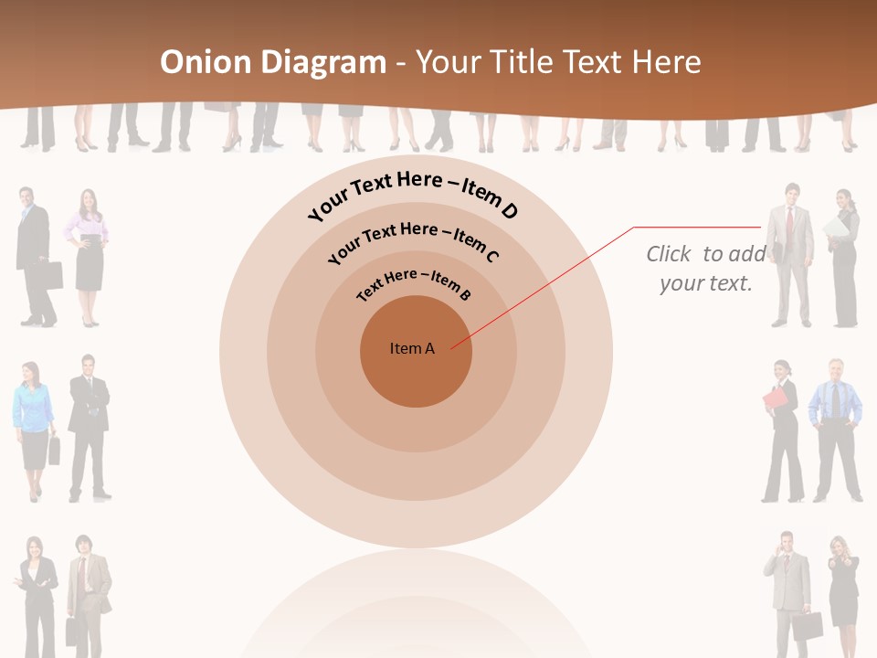 Businesswoman Study University PowerPoint Template
