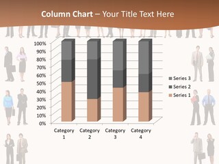 Businesswoman Study University PowerPoint Template