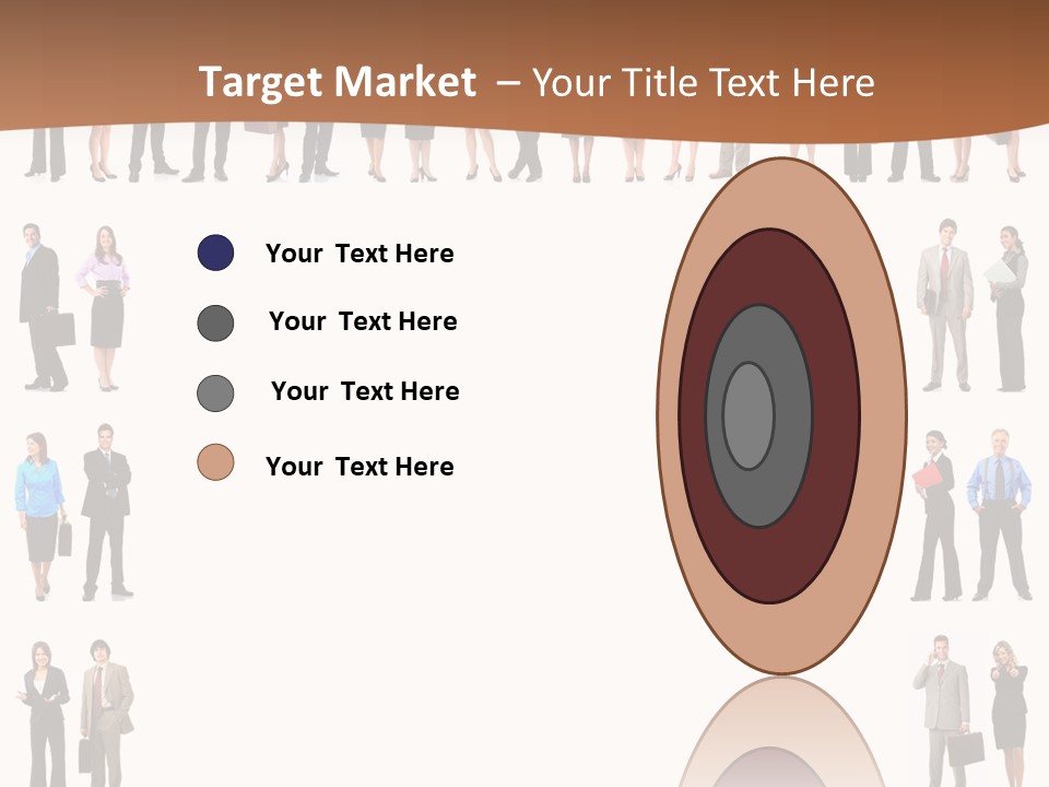 Businesswoman Study University PowerPoint Template