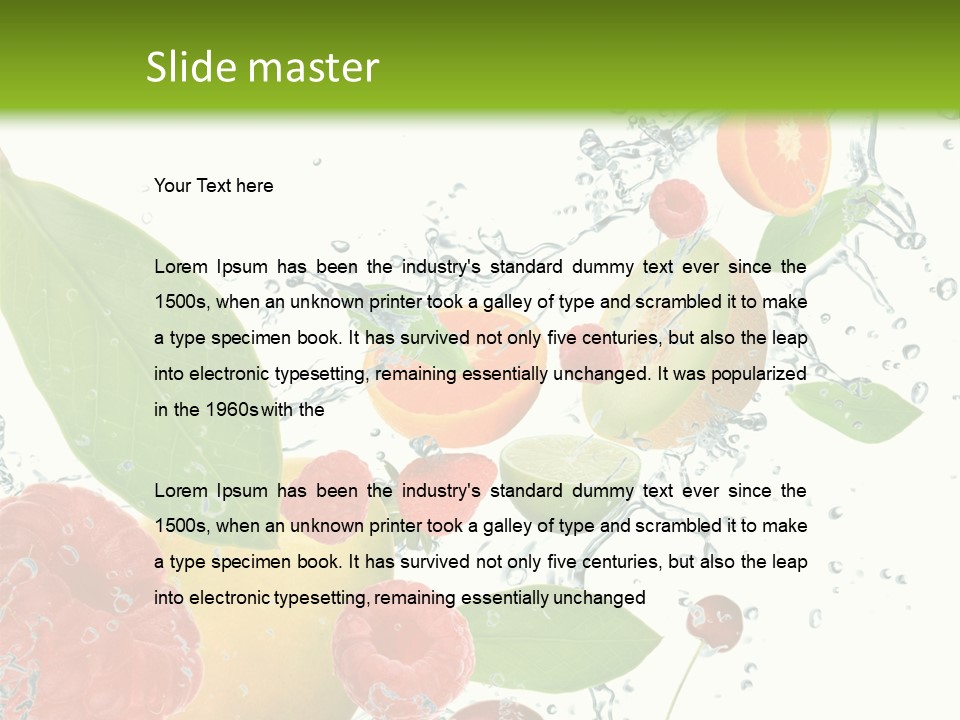 Explosion Health Care Red PowerPoint Template