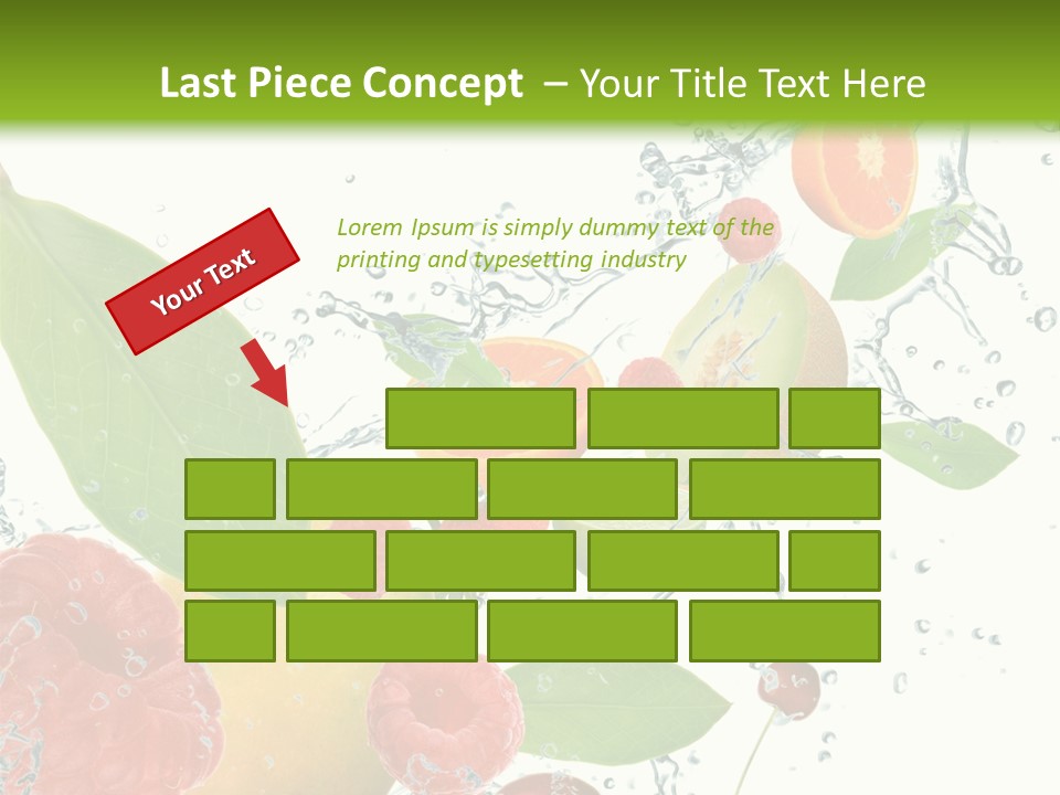 Explosion Health Care Red PowerPoint Template