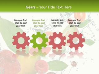 Explosion Health Care Red PowerPoint Template