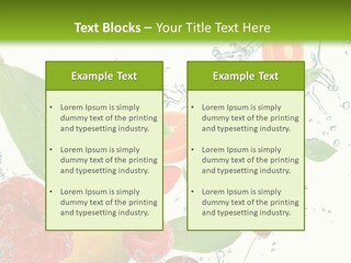 Explosion Health Care Red PowerPoint Template