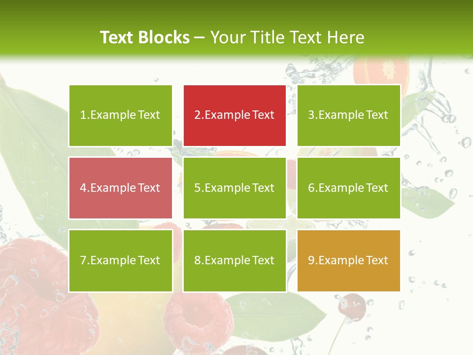 Explosion Health Care Red PowerPoint Template