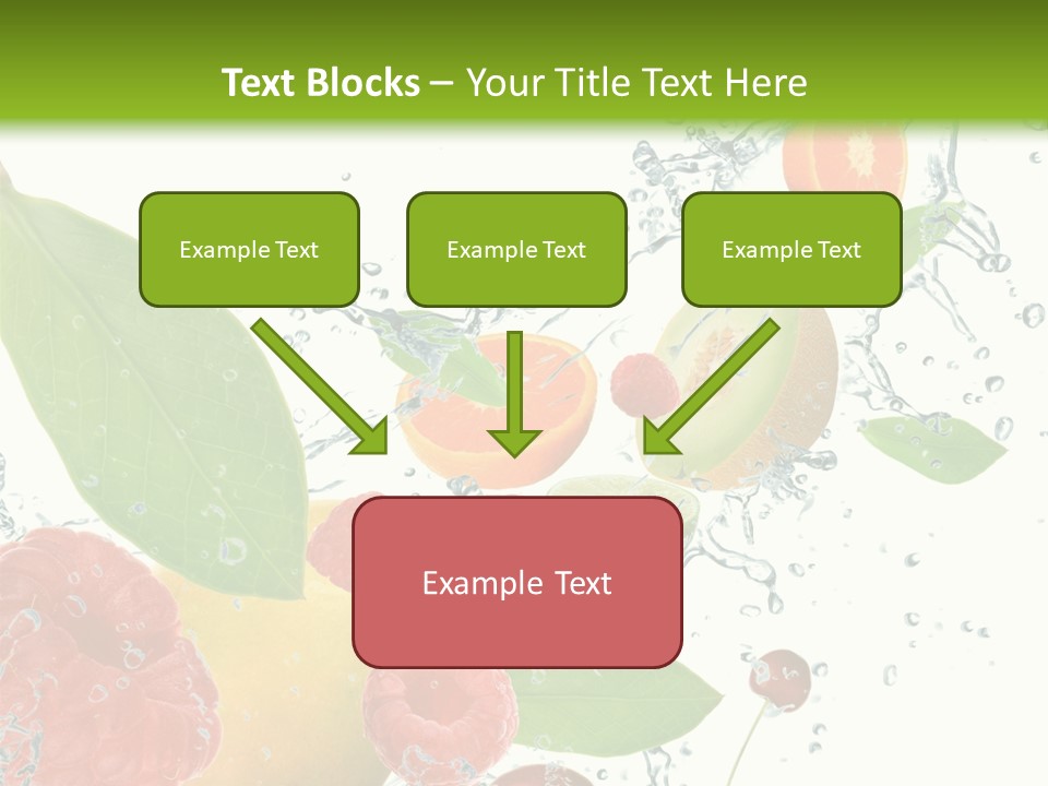 Explosion Health Care Red PowerPoint Template
