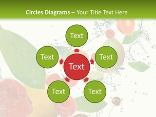 Explosion Health Care Red PowerPoint Template