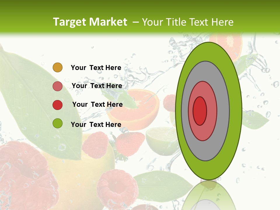 Explosion Health Care Red PowerPoint Template