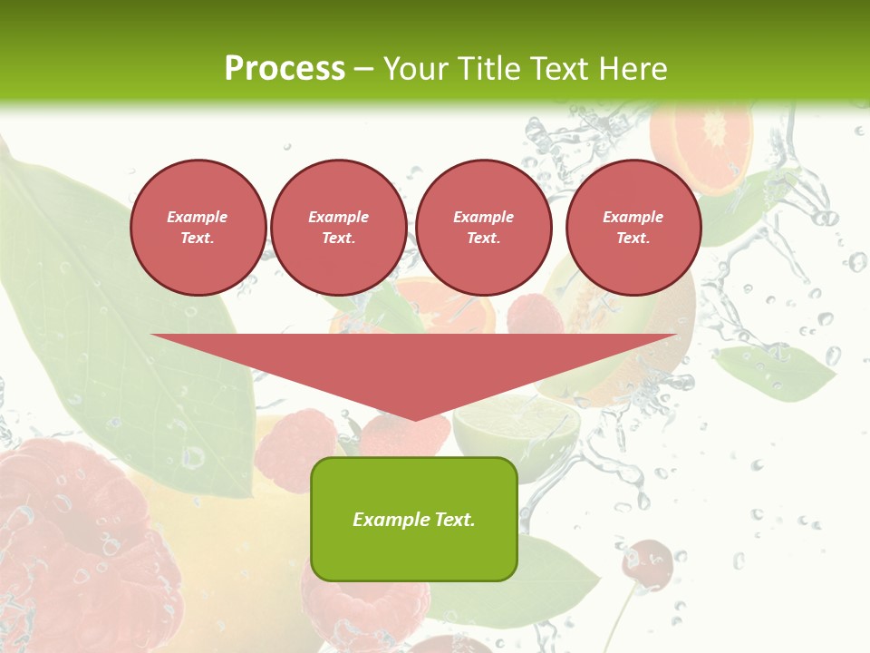 Explosion Health Care Red PowerPoint Template