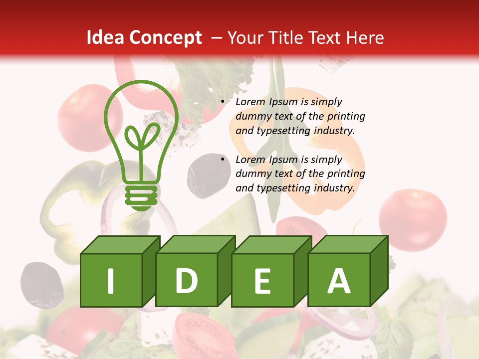 Fresh Onion Diet PowerPoint Template