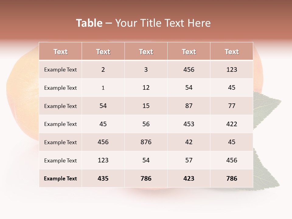 Cut Ripe Native PowerPoint Template