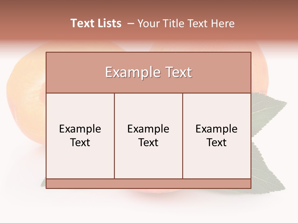 Cut Ripe Native PowerPoint Template