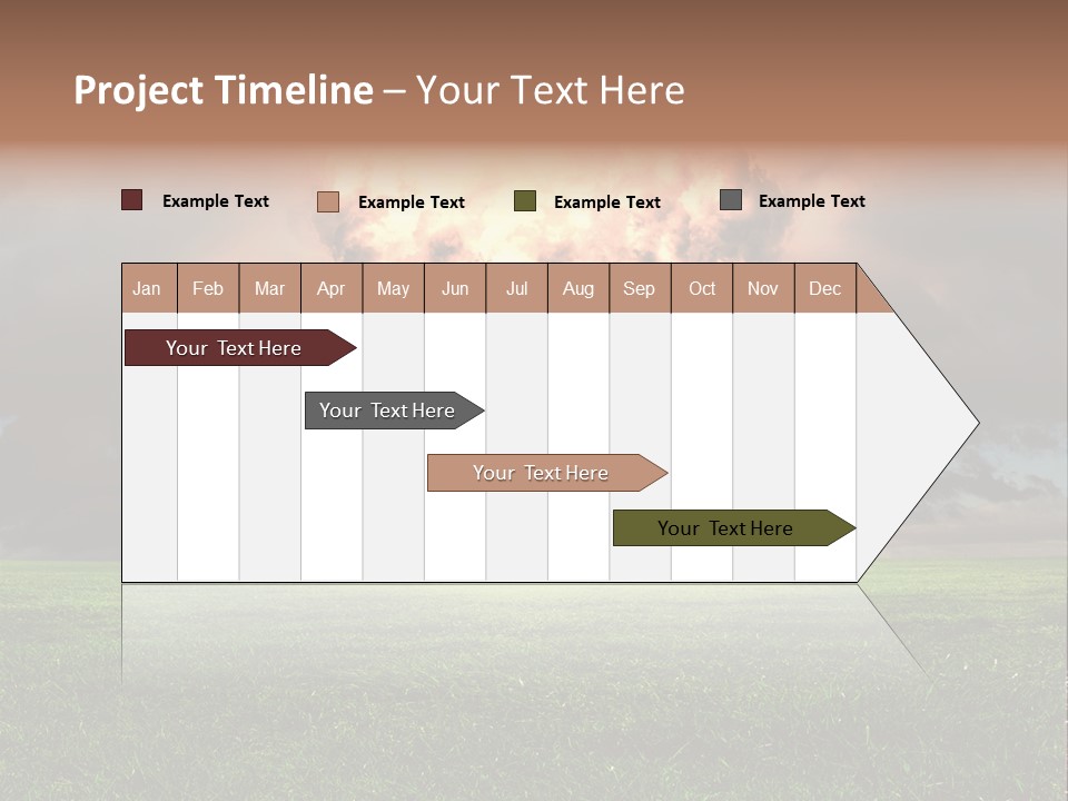 Digital Red Blaze PowerPoint Template