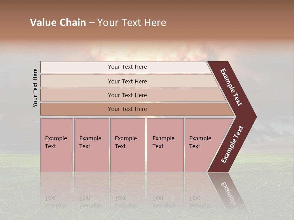 Digital Red Blaze PowerPoint Template