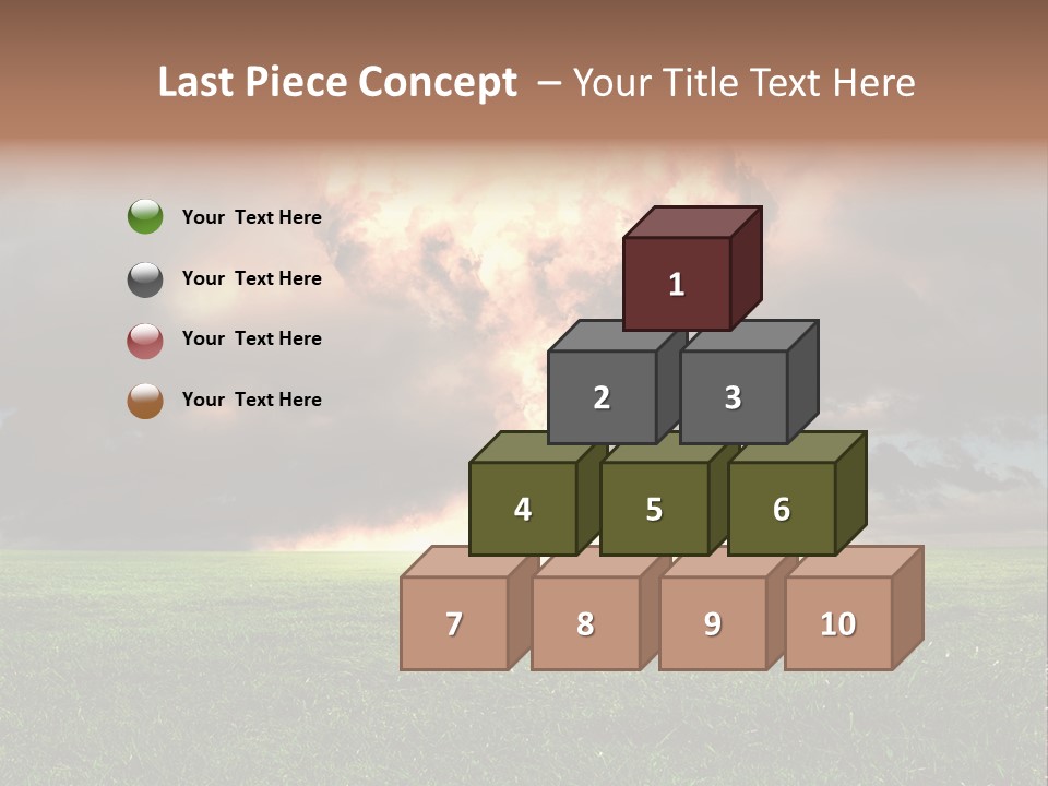 Digital Red Blaze PowerPoint Template